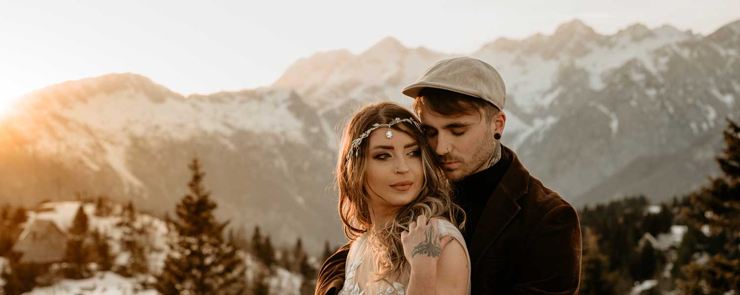 Fotografiranje poroke na Veliki planini